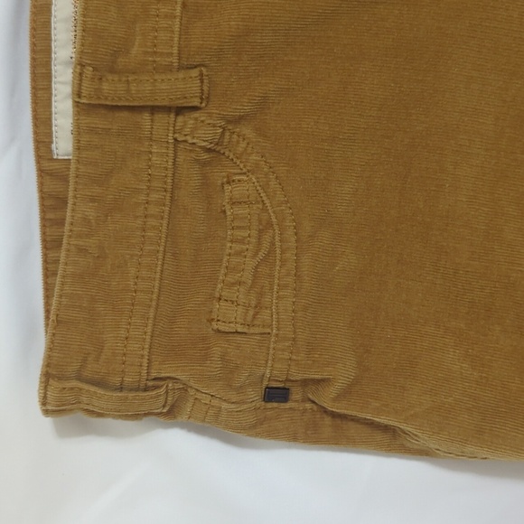 Anthropologie Pilcro & The Letterpress Corduroy Pants, Color Yellow Size 26 - Picture 3 of 15